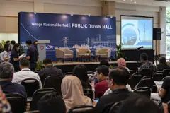 Tenaga Nasional Berhad public town hall design reference with utility community town-hall presentation and q&a